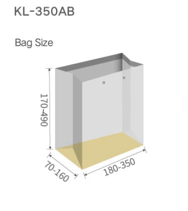 KL-350AB Bag Size