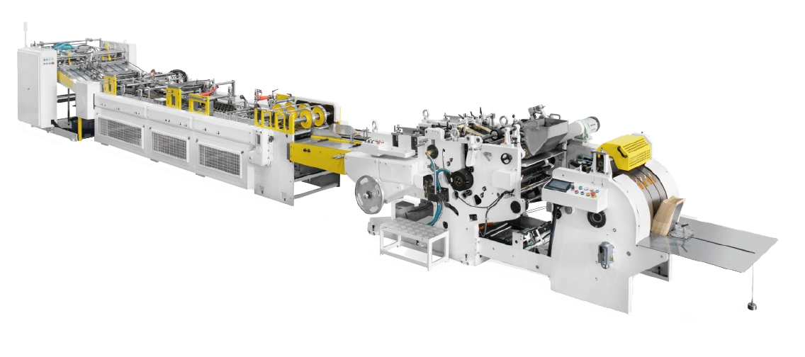 Sheet Feeding, Side Gluing, Tube Forming and Bottom Sealing
