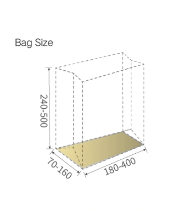KL-350C Bag Size