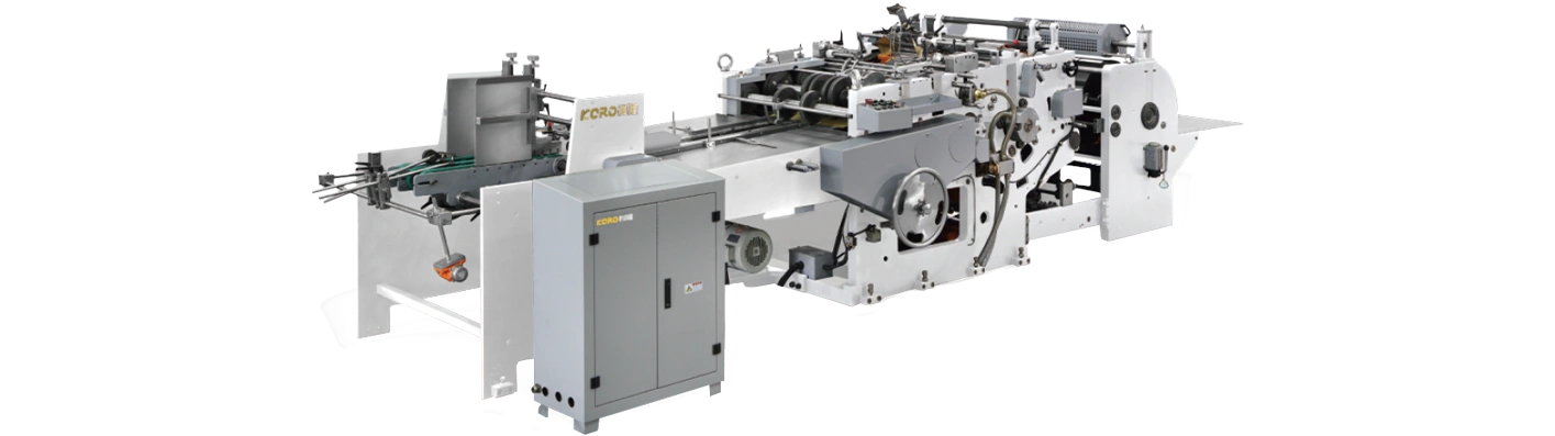 Automatic Feeding, Bottom Opening, Glue Spraying and Sealing