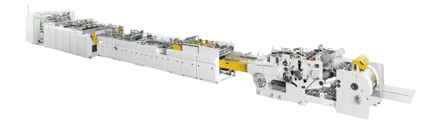 Top Card Pasting, Top Folding and Hole Punching