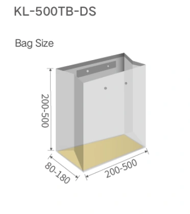 KL-450TB-DS Bag Size