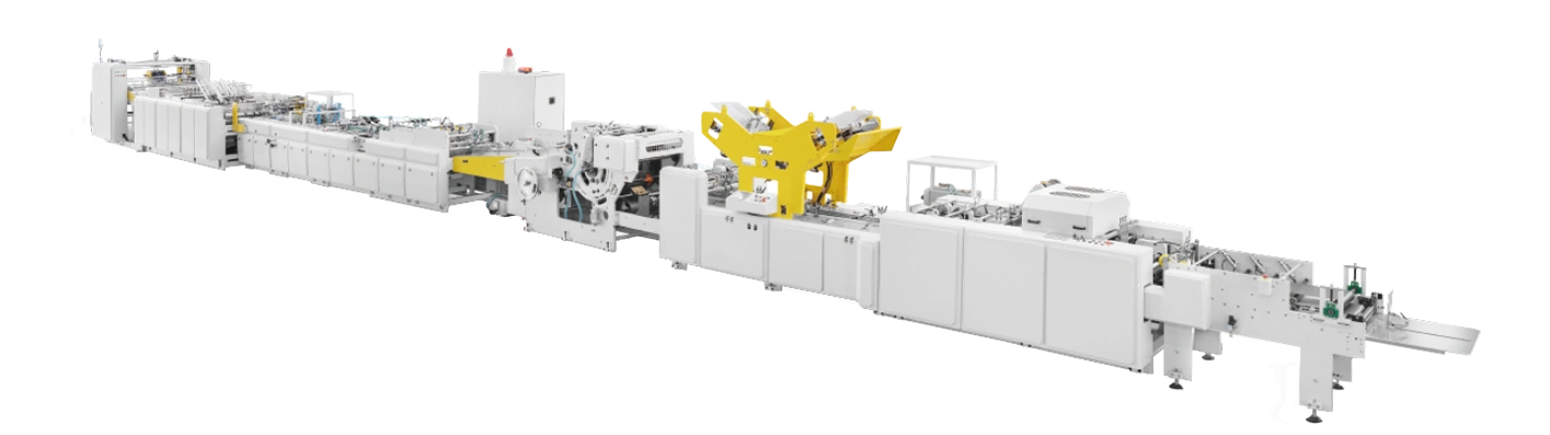Double Sheets or Single Sheet Fed, Top & Bottom Card Pasting