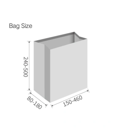 KL-1200F Bag Size