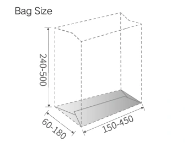 KL-50A Bag Size